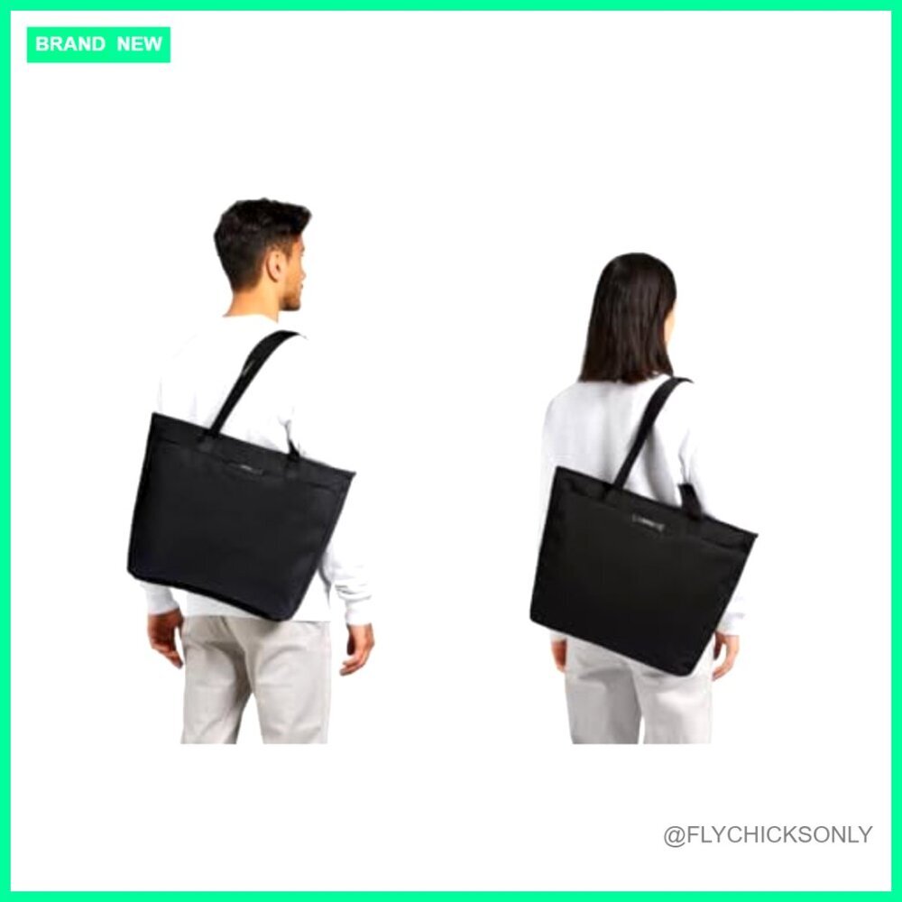 15L Laptop Tote Bag with Padded Compartment, Water-Resistant Recycled Fabric - Picture 2 of 7